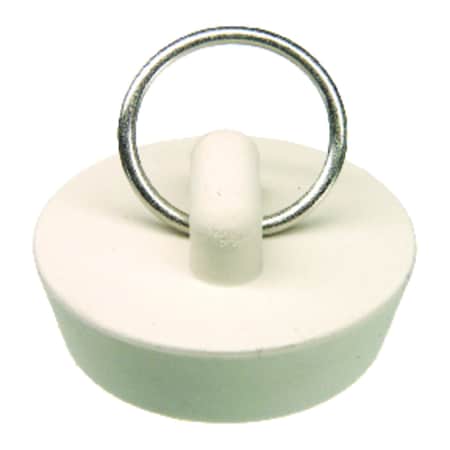 Danco Danco 1-1/4 in. White Rubber Sink Stopper 35976B